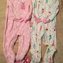 New Fleece Pajamas 4T