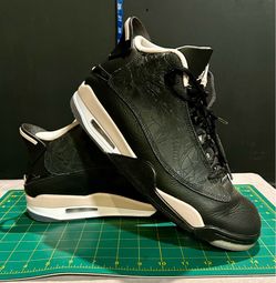 Air Jordan Dub Zero "Black Fossil Stone" - Men's Size 9.5 (311046-021)
