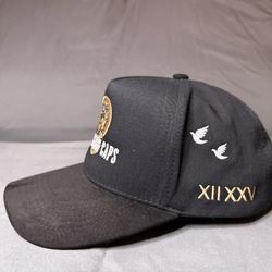 ALUMINADO CAPS Black Snapback Hat 🔥