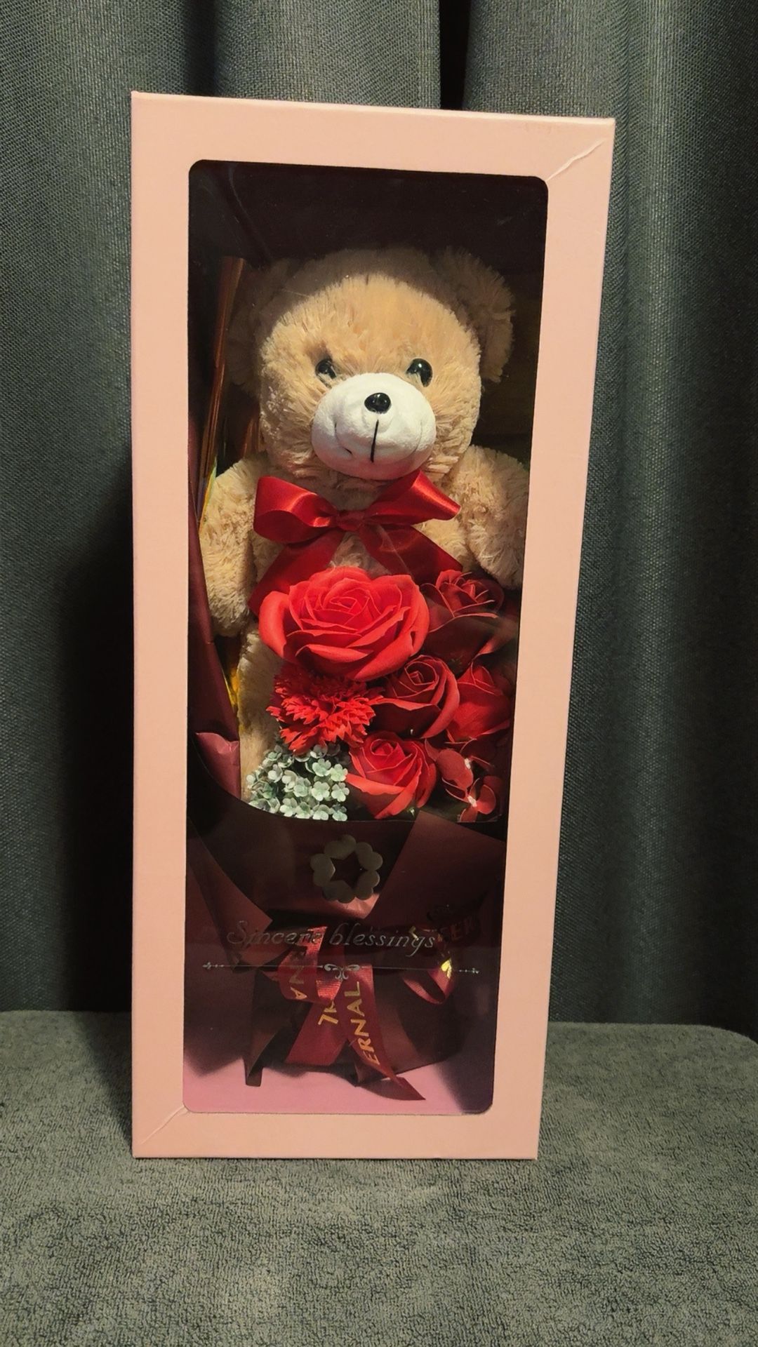 Teddy Bear Rose Bouquet