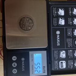 1870 Canadian 25 Cents Silver Coin (Semi Key Date).