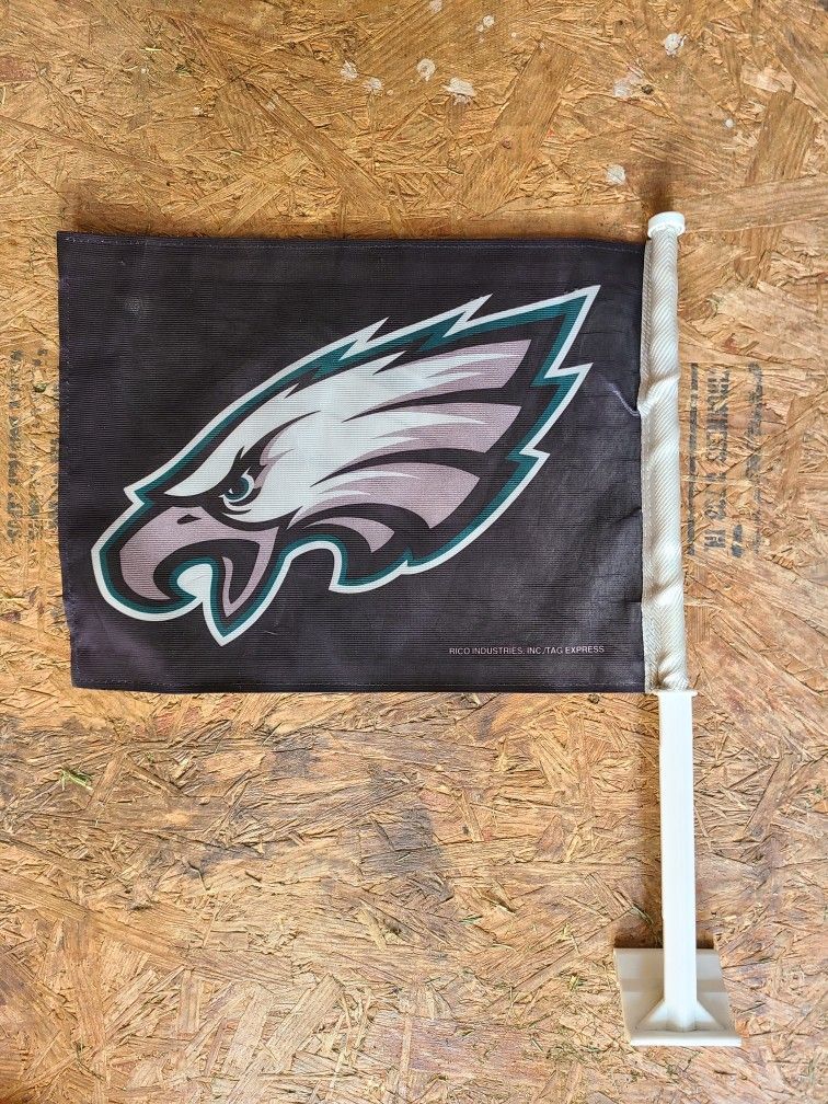 Philadelphia Eagles Car Window Flag 