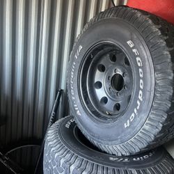Set Of Truck Tires And Rims For Truck