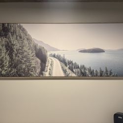 PNW Canvas Scene, Wood Frame
