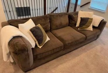 Brown sofa new