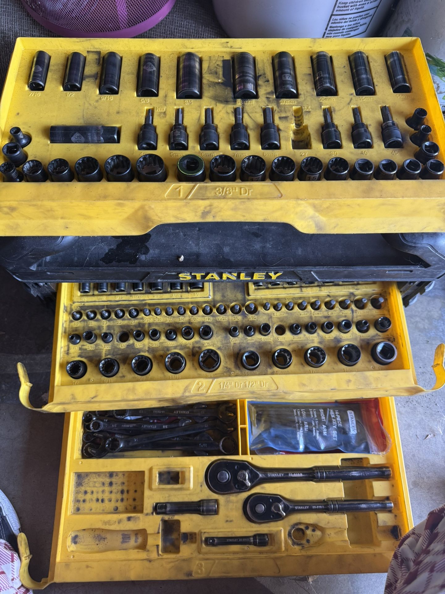Tool Box With Tools