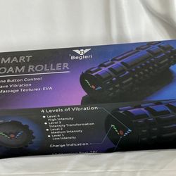 Smart Foam Roller Large Size for athletics, Yoga, Runners, Swimmers, Etc.