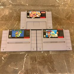 3 SNES Games