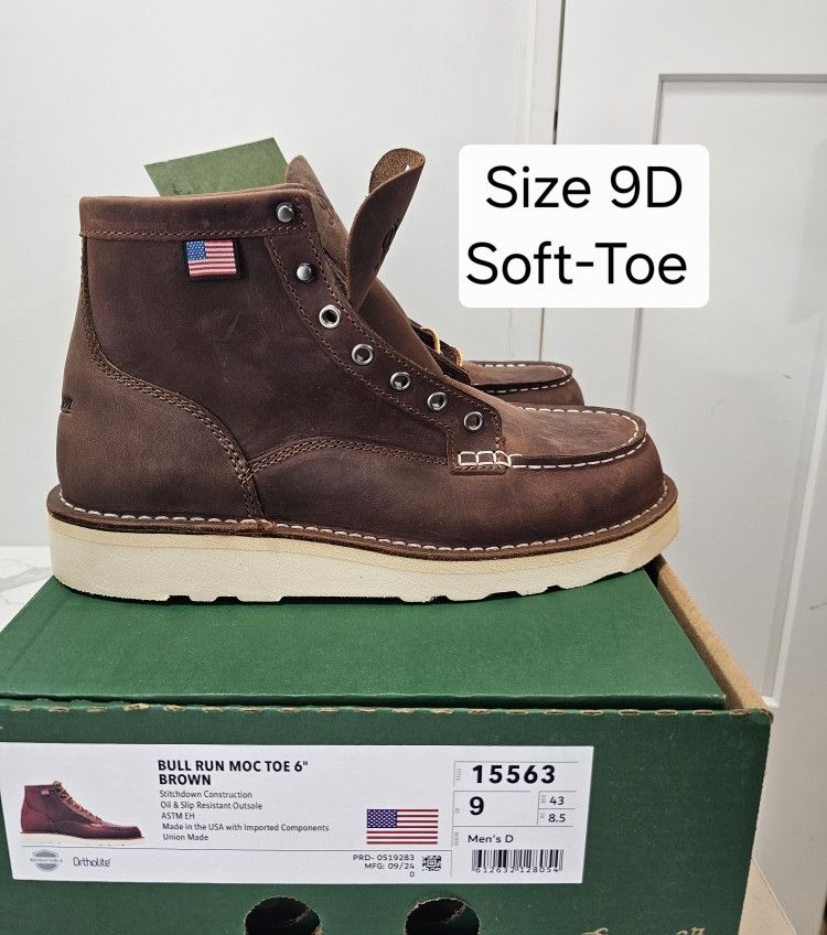 Danner Soft Toe Work Boots Size 9
