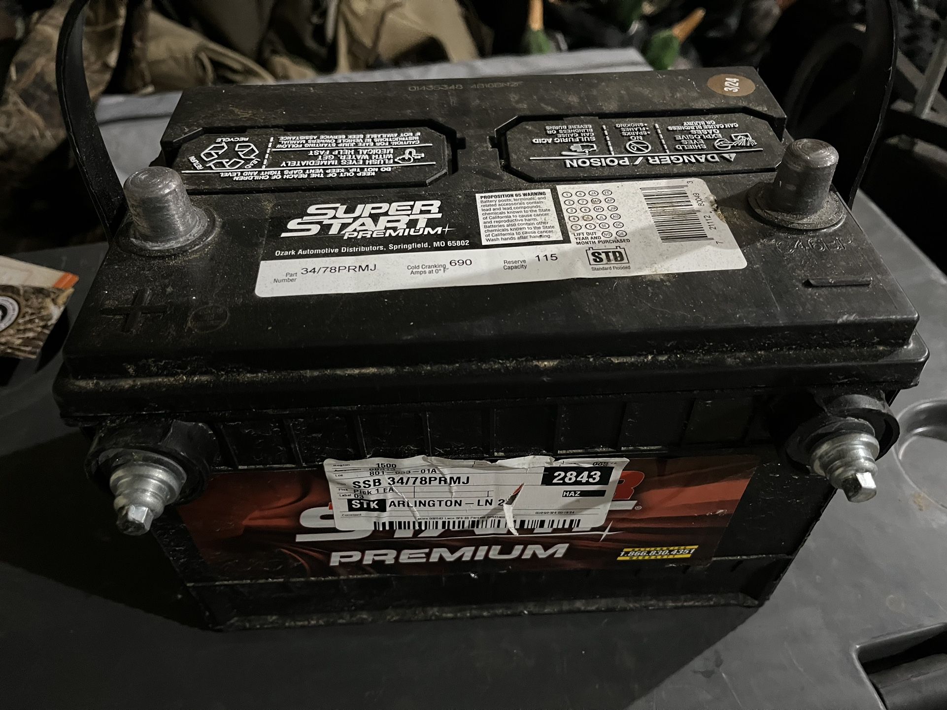 Brand new batteries