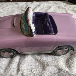 Pink Glass Musical Car (Joplin ) On License Plate 1988