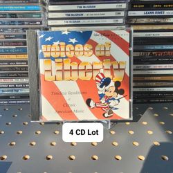 💿 (4) Disney CDs - Used