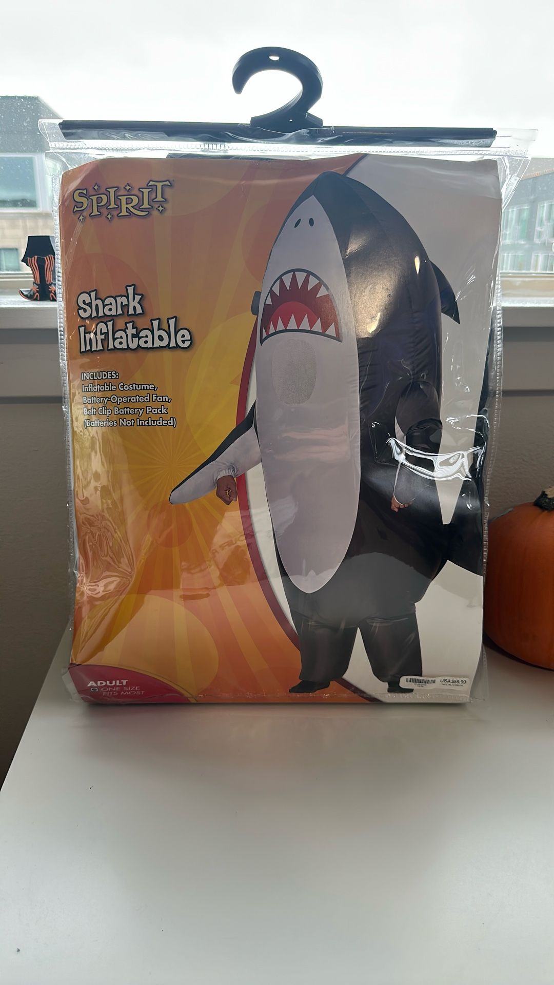Shark Inflatable Adult Costume 