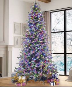Costco 9Ft. Artificial Christmas tree  Pre-Lit Radiant Micro LED with Twinkle Artificial Christmas Tree