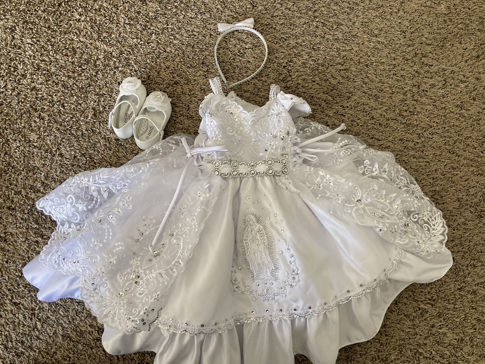 Baptism Dress For 1 Year Old Baby Girl