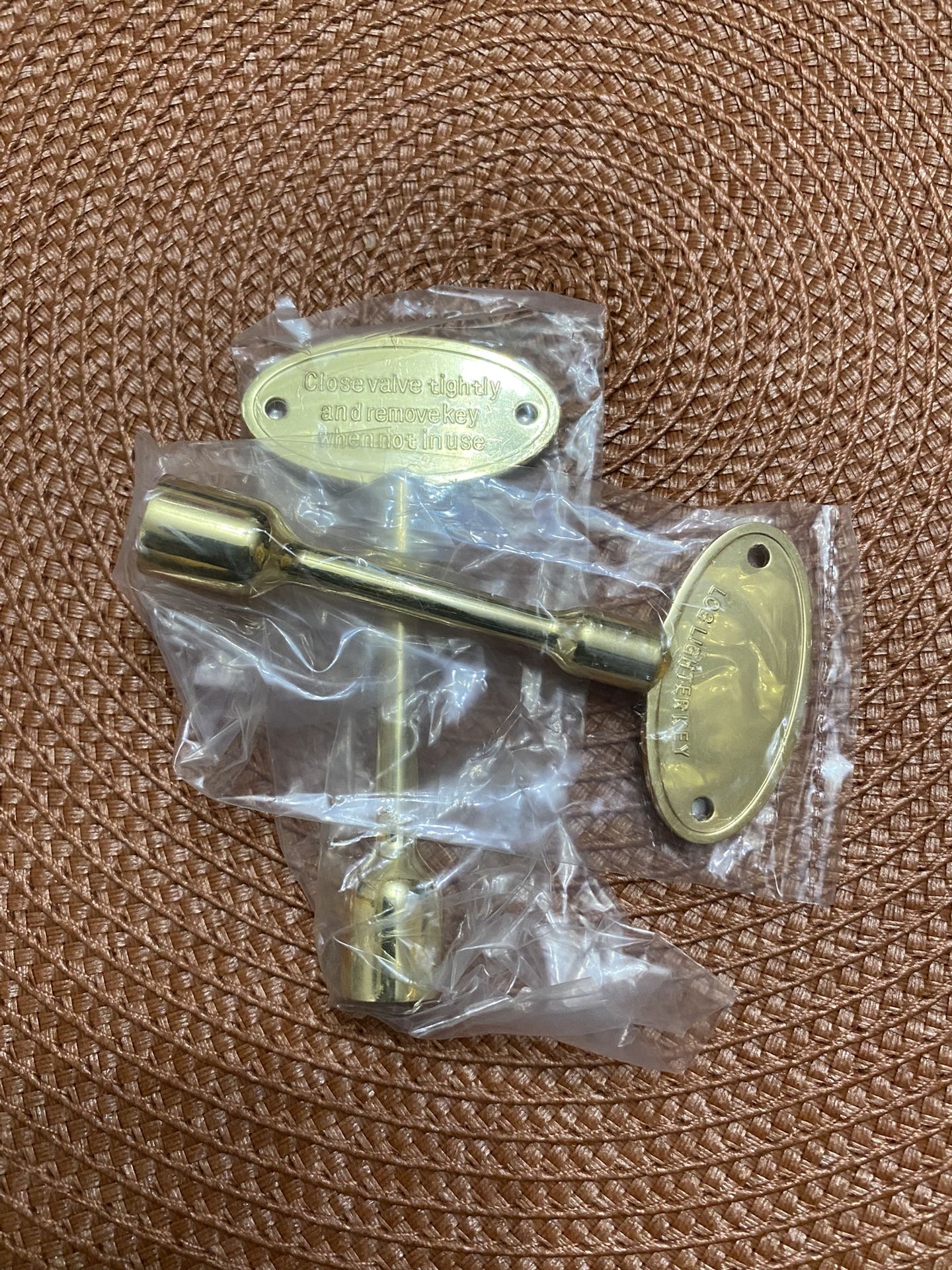 MENSI Universal Fireplace Gas Propane Control Valve keys