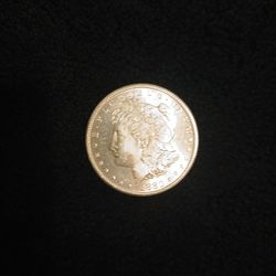 1880 -s morgan silver dollar