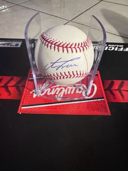 Alex Freeland Signed Baseball