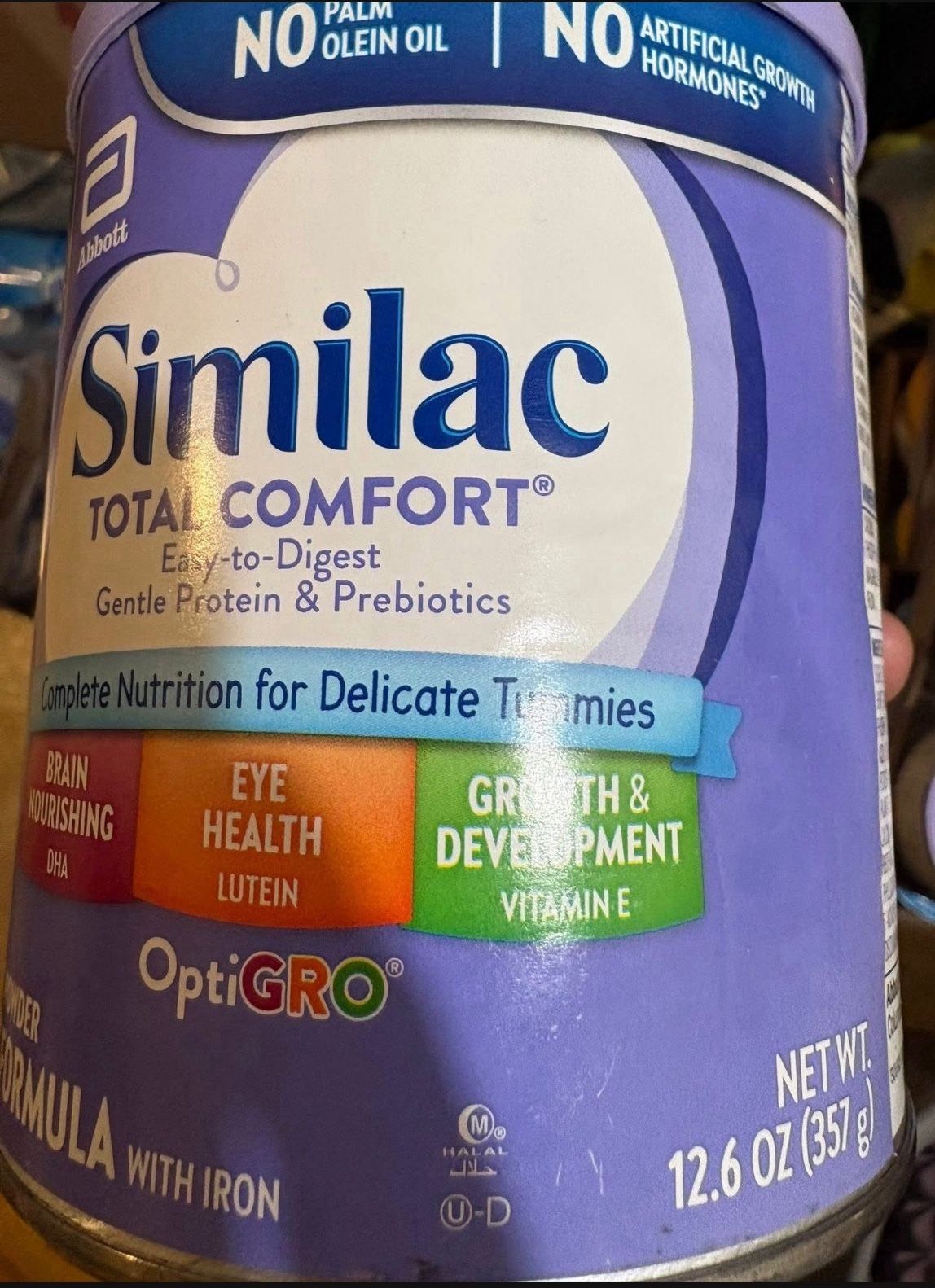 Baby Formula-Similac Total Comfort 12oz -Trade For Enfamil