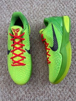 (Worn 1x)❤️‍🔥Nike Kobe 6  “Grinch” size 12 ❤️‍🔥