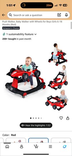Race car walker