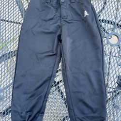 Youth Softball Pants Black XS, S, M