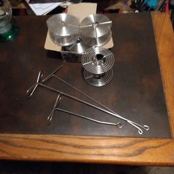 Stainles Film Developing Reels X4 35 Mm W/ Tools Ect .