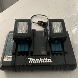 Makita Double Battery Charger 