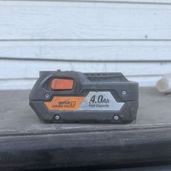 Ridgid 18v 4.0 Ah Battery