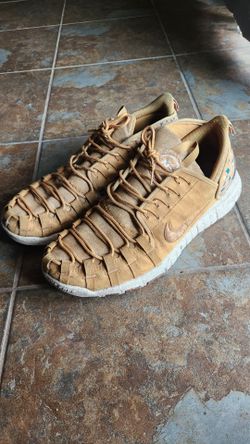 ​Nike Free Crater Trail Moc N7 Woven Wheat Tan Men's Size 14 DM3256-700