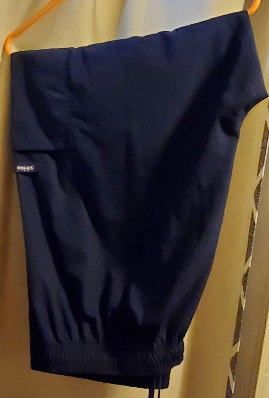 Scrubs Unisex Pants. Blue. 3X. Sivvan