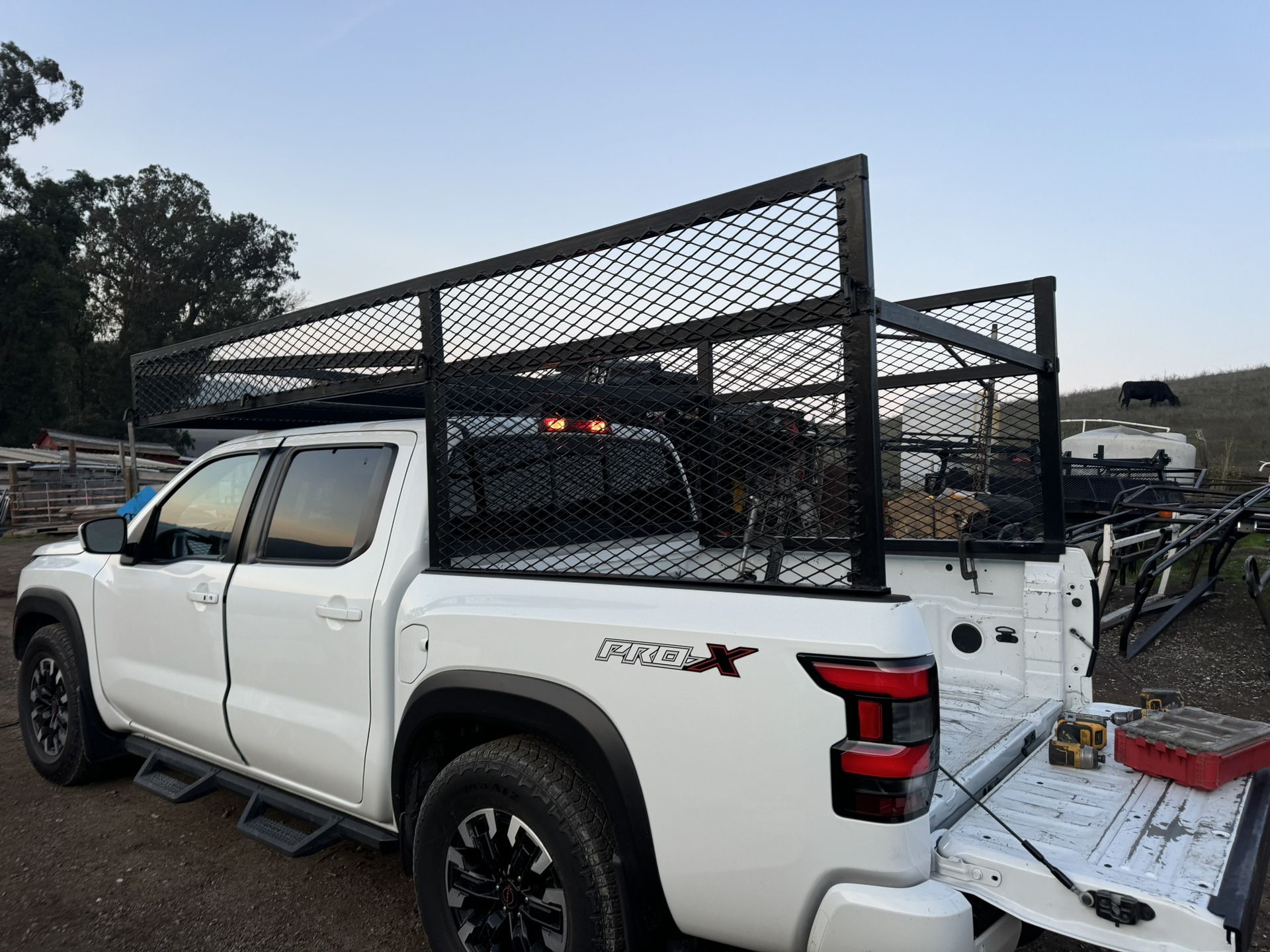 Custom Lumber Rack For Nissan Frontier 2025 5ft Bed 