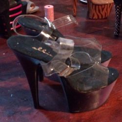 Stripper Heels Size 8 For $20
