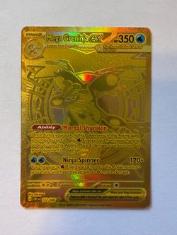Mega Greninja Ex #122 Pokemon Chaos Rising