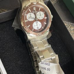 SUISS made Chronograph 38mm Full Set unworn $890msrp