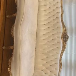 French Style Sofa Tufted Quilted 