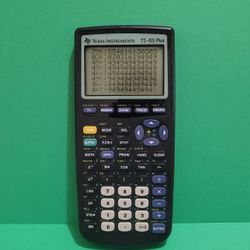 Texas Instruments TI-83 Plus No Case Parts/Repair