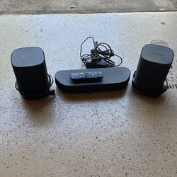 Roku Soundbar + Wireless Speakers