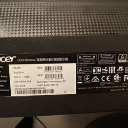 Acer 23” Moninotor