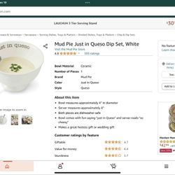 NIB Just In Queso Dip Set