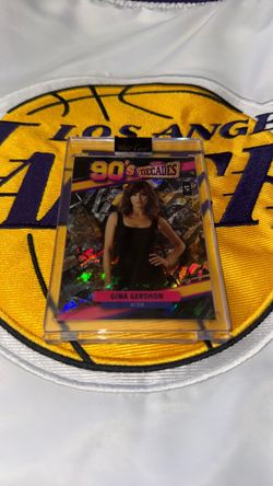 Wild Card Decades 90s Gina Gershon Holographic Card 1/1
