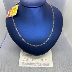 14kt , Figaro Necklace 4.6g Sale 🚨 