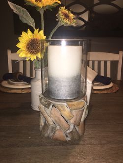 Candle w stand