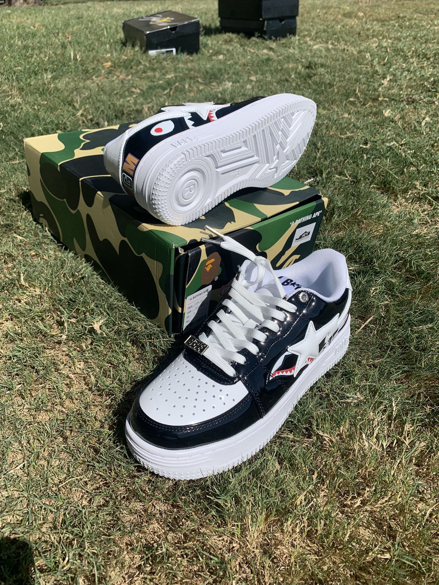 Bape Shoes Size 8