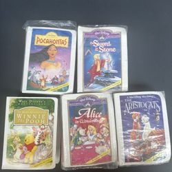 Vintage McDonald’s Disney VHS Happy Meal Toys