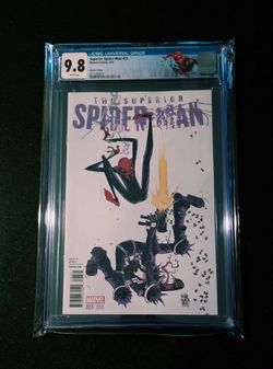 Superior Spider-Man #23 CGC 9.8 Skottie Young Variant Custom Label Htf