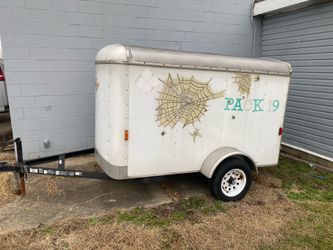 5x8 enclosed trailer