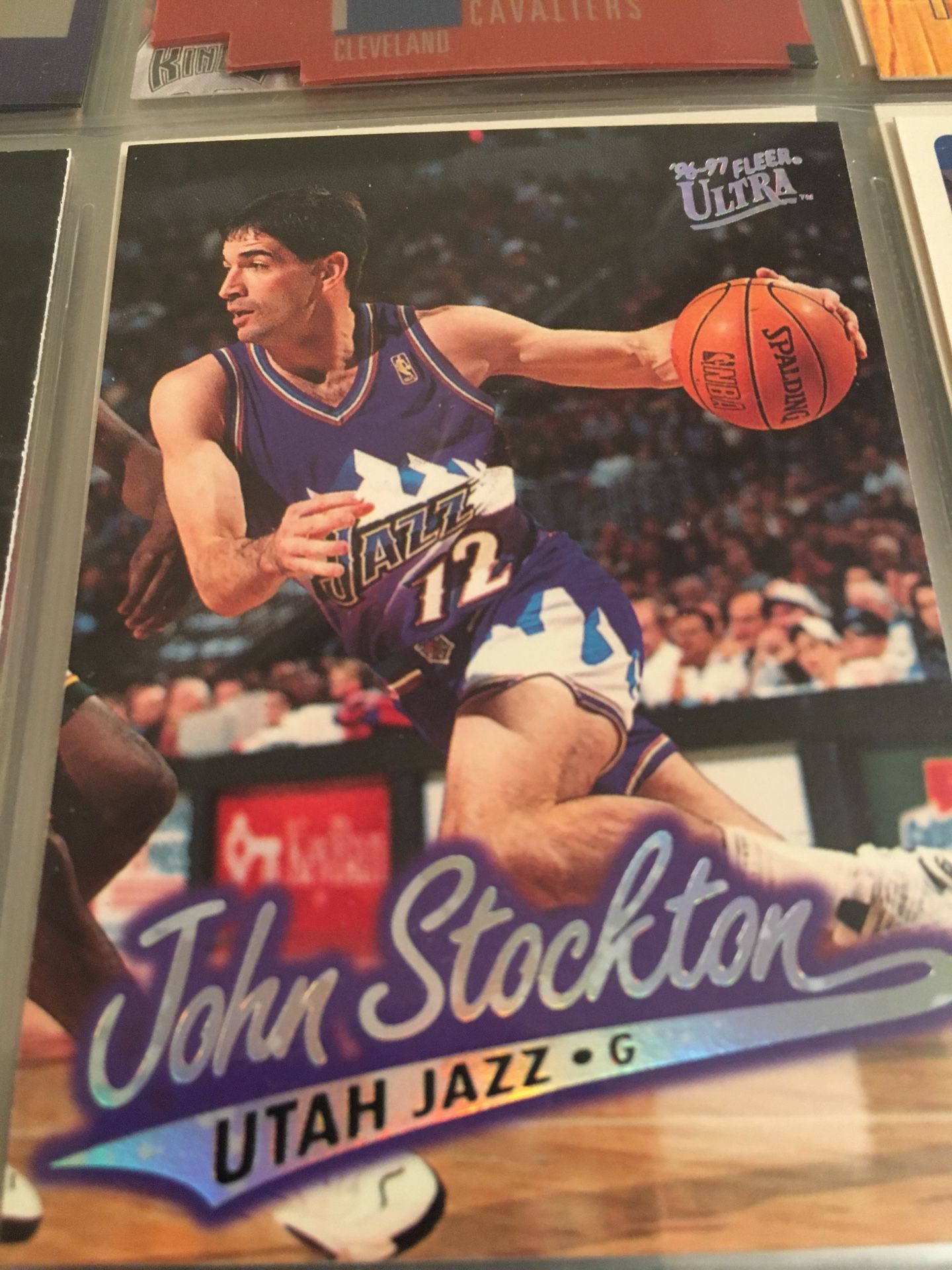 John Stockton and Karl Malone Basketball Cards!! Awesome set!!