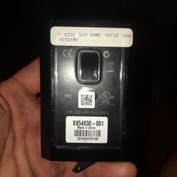 Xbox 360  250 Gig Hard Drive