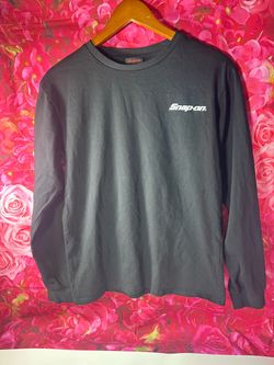 Snap On Long Sleeve Adult Medium